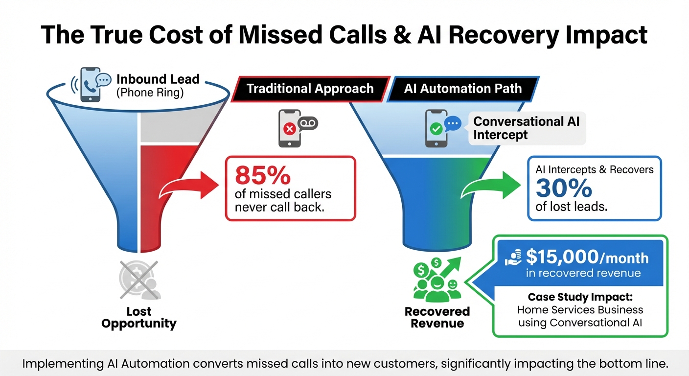 The True Cost of Missed Calls & AI Recovery Impact